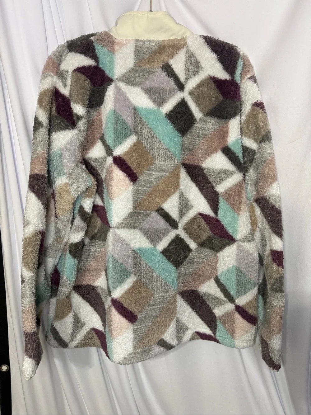 Hooey Women’s Fleece Quarter Zip Pullover - Picture 3 of 5